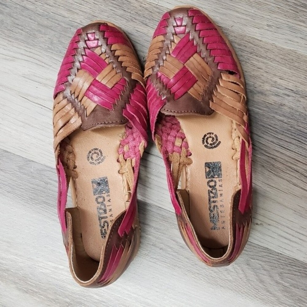 Mestizo Mexican Hand Crafted Leather Sz 22